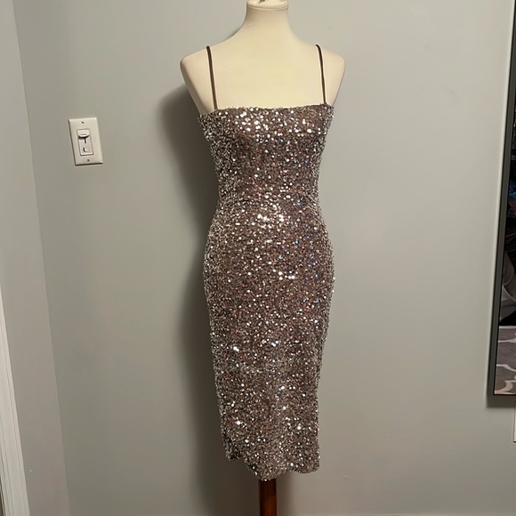 JLUXLABEL Dresses & Skirts - JLUXLABEL — SEQUINED BODYCON